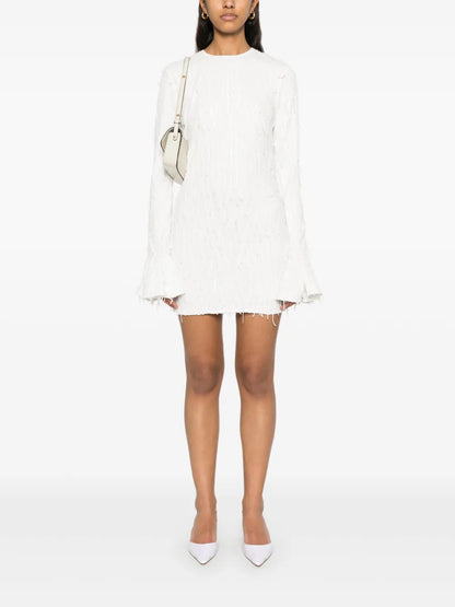 Open-Back Mini Dress