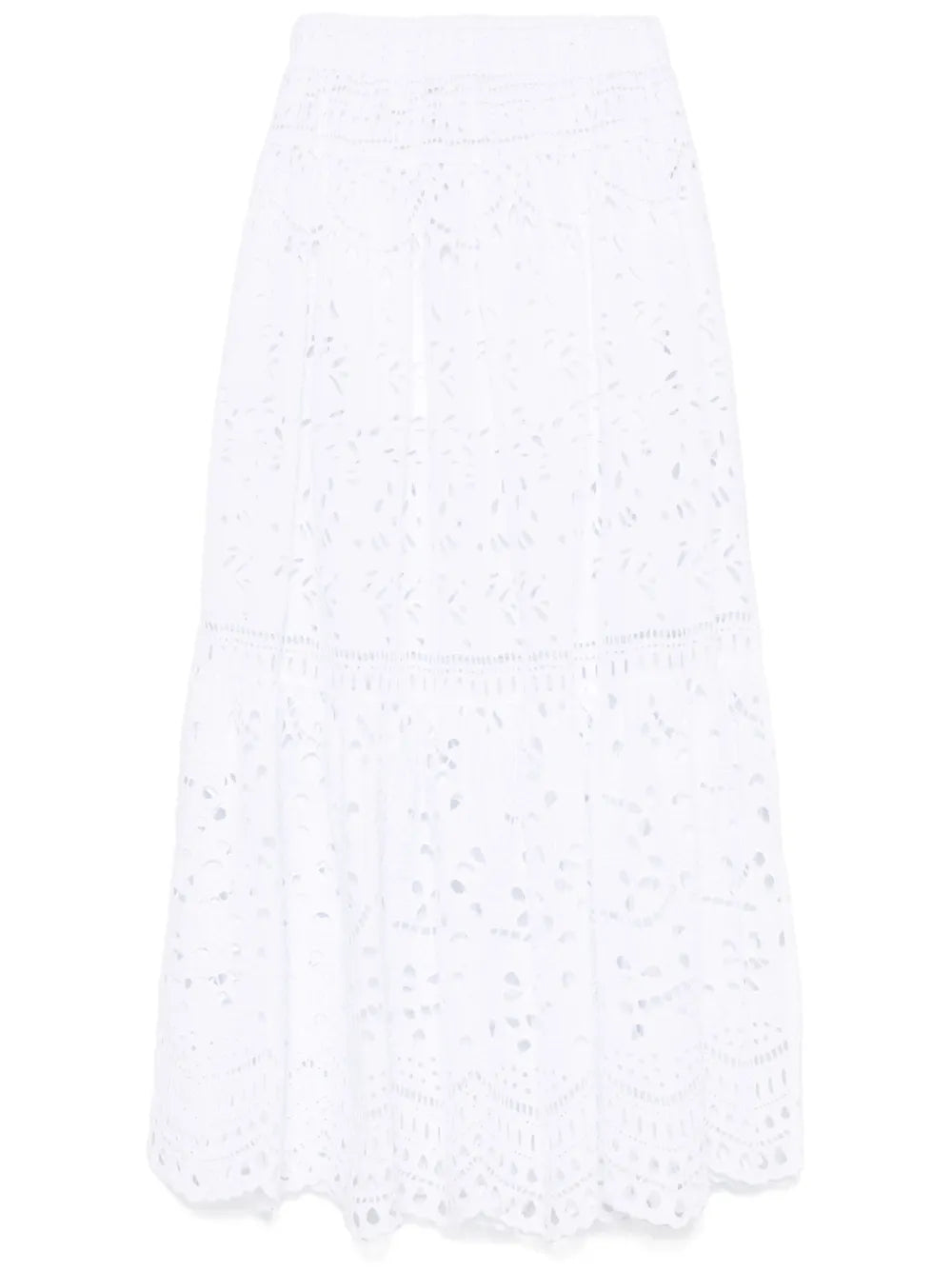 Broderie Anglaise Maxi Skirt