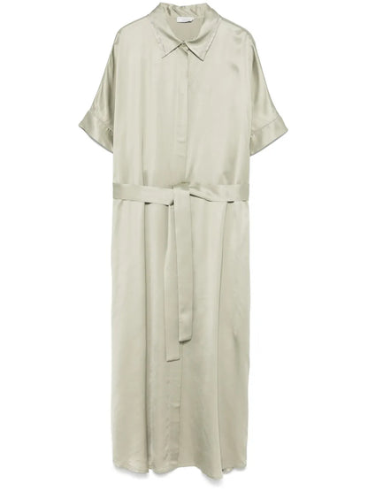Satin Midi Dress