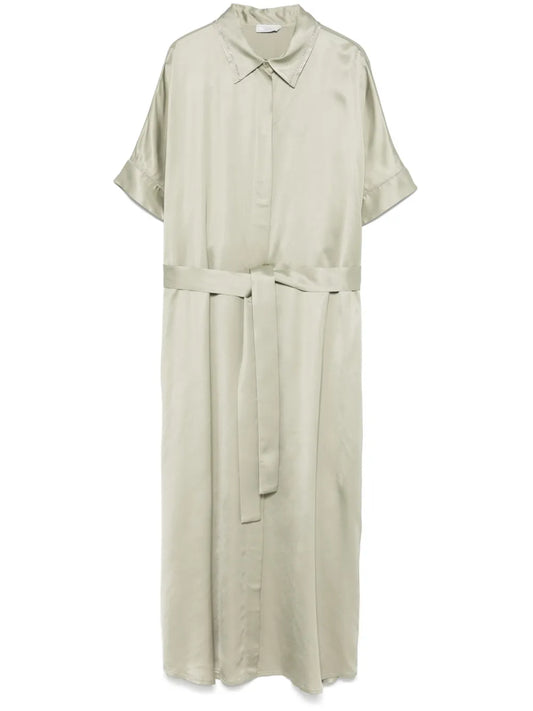 Satin Midi Dress
