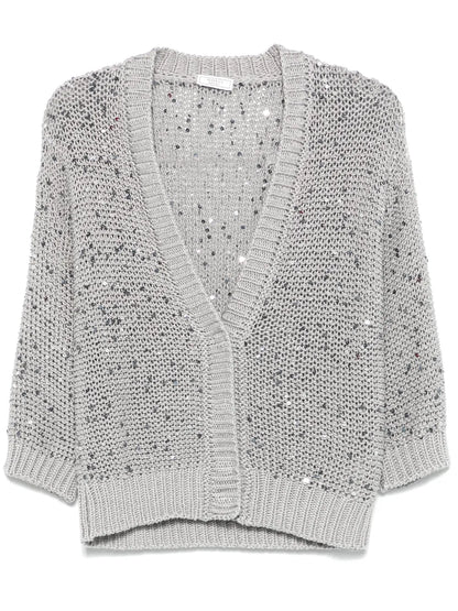 Sequinned Cardigan