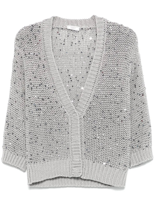 Sequinned Cardigan