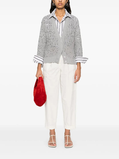 Sequinned Cardigan