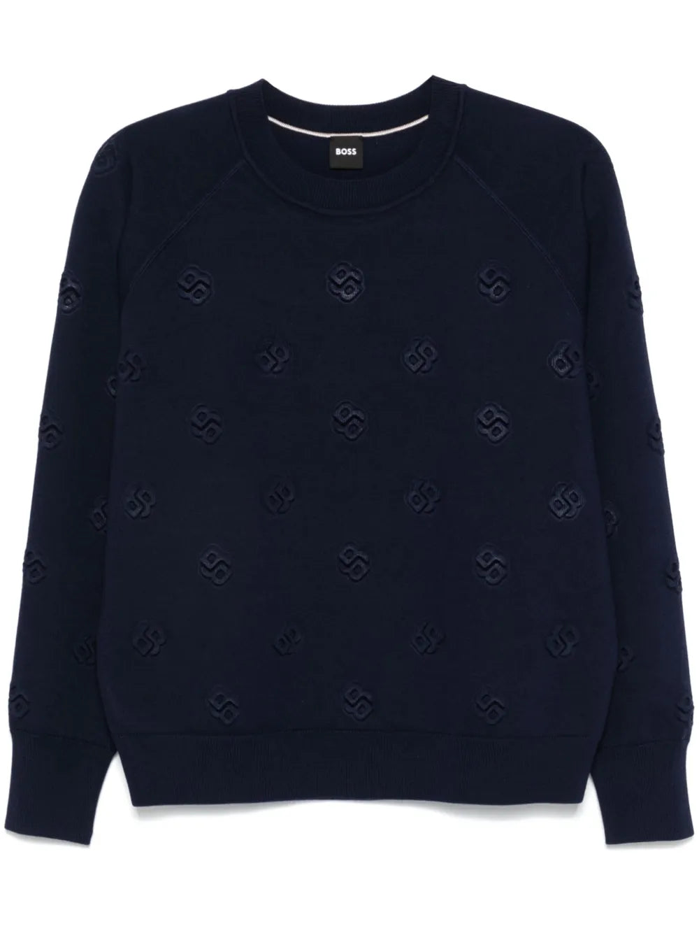 Logo-Embossed Sweater