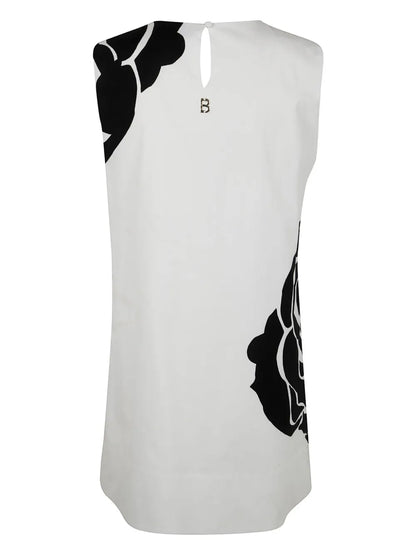 Floral-Print Mini Dress
