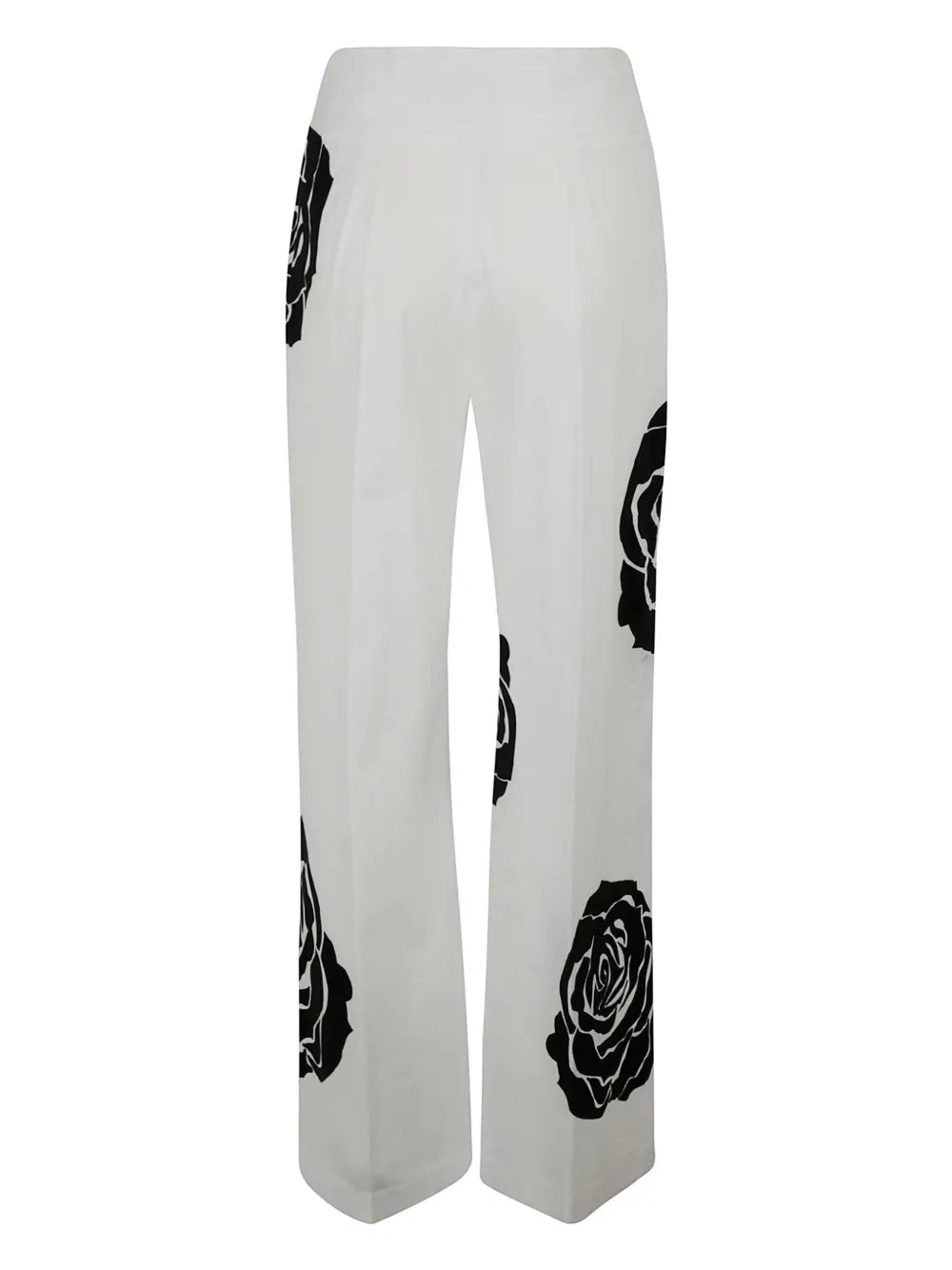 Rose-Pattern Trousers