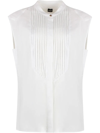 Pleated Blouse