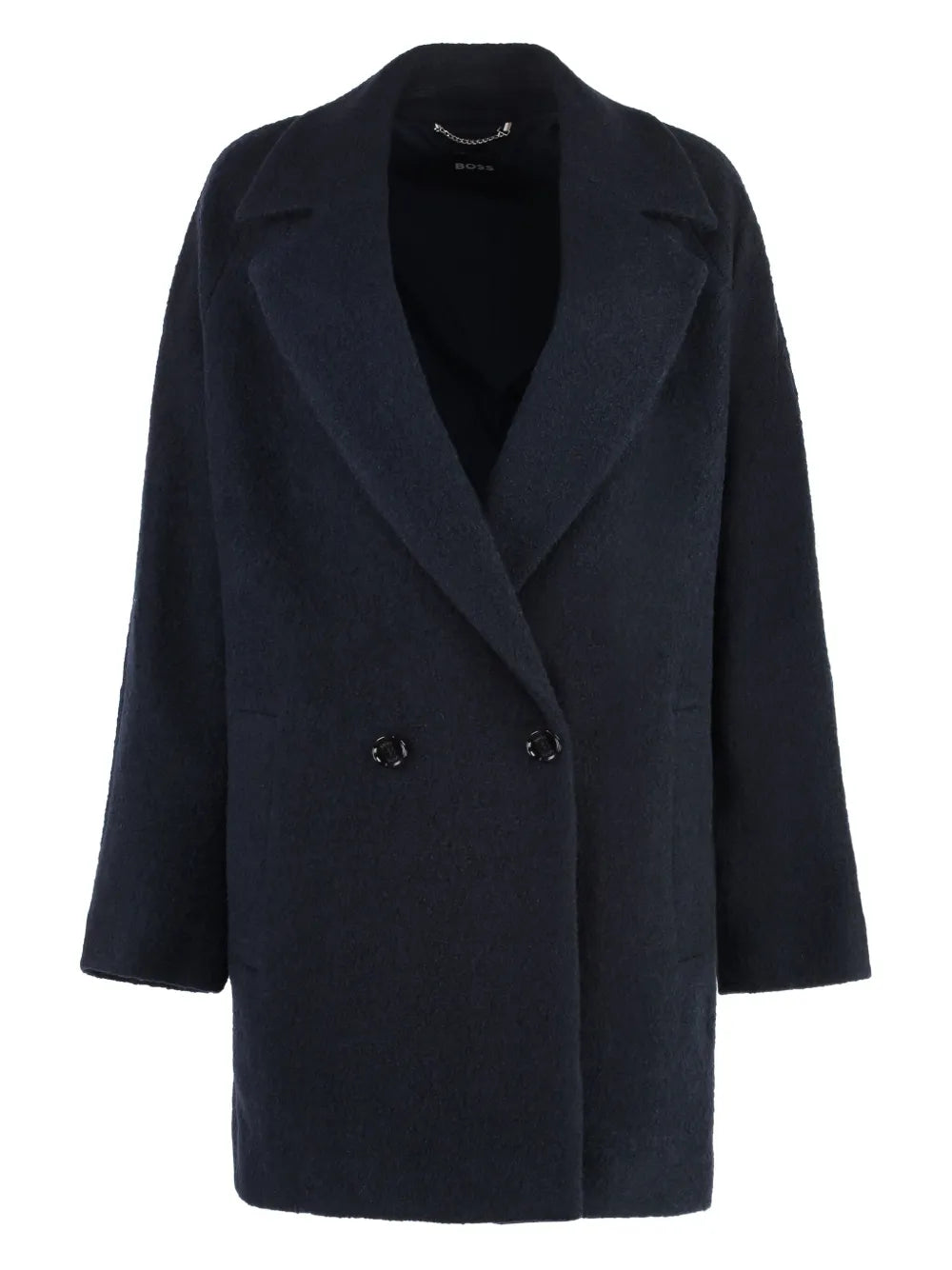 Double-Breasted Oversized Coat