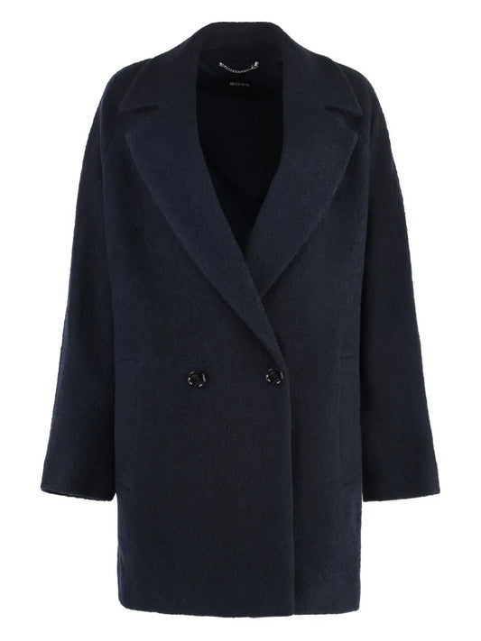 Double-Breasted Oversized Coat