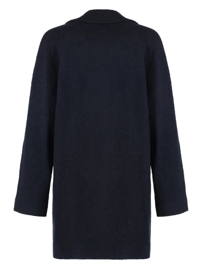 Double-Breasted Oversized Coat