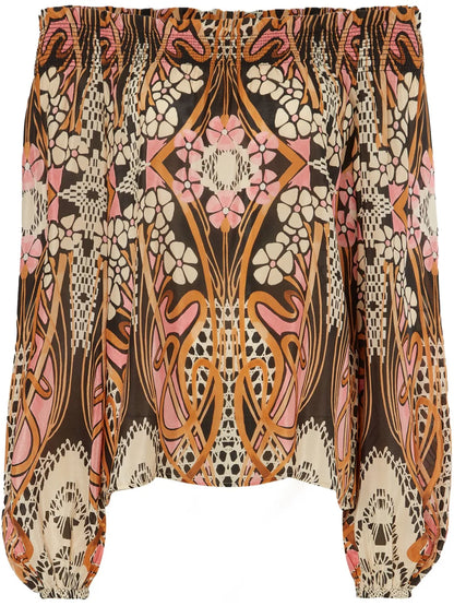Off-Shoulder Blouse