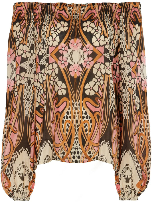 Off-Shoulder Blouse