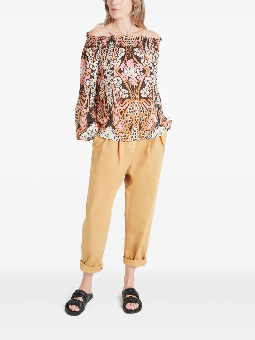 Off-Shoulder Blouse