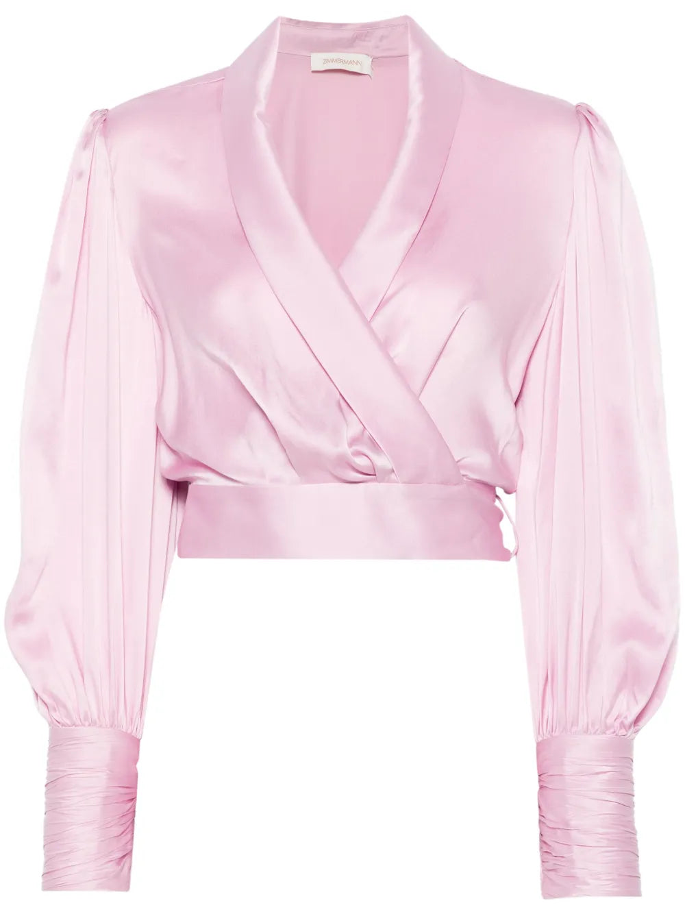 Silk Wrap Top