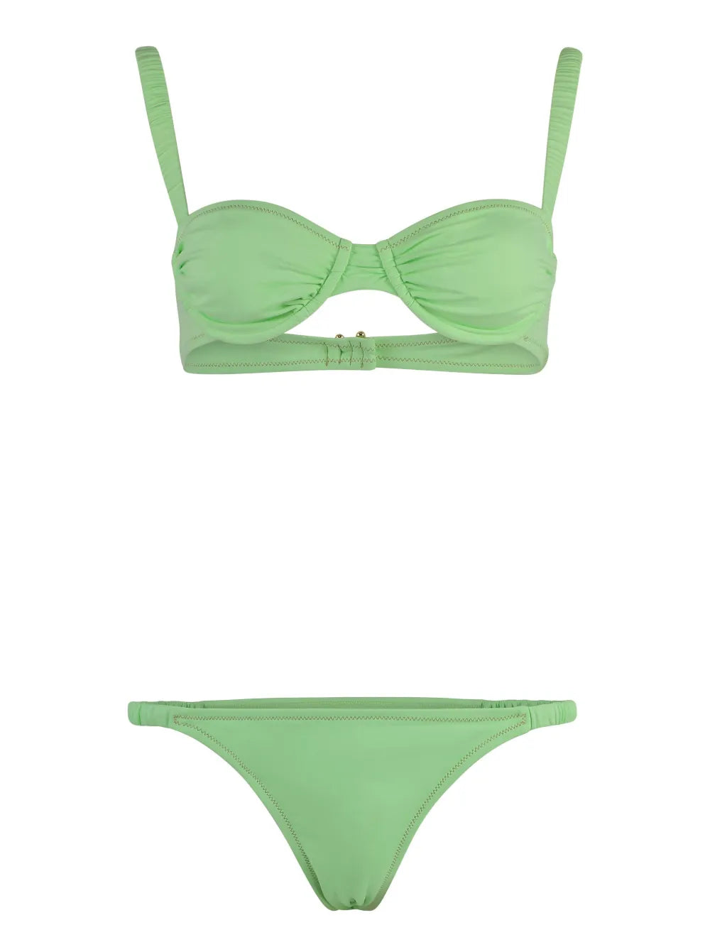 Sweetheart-Neck Bikini Set