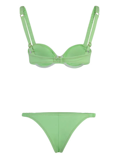 Sweetheart-Neck Bikini Set