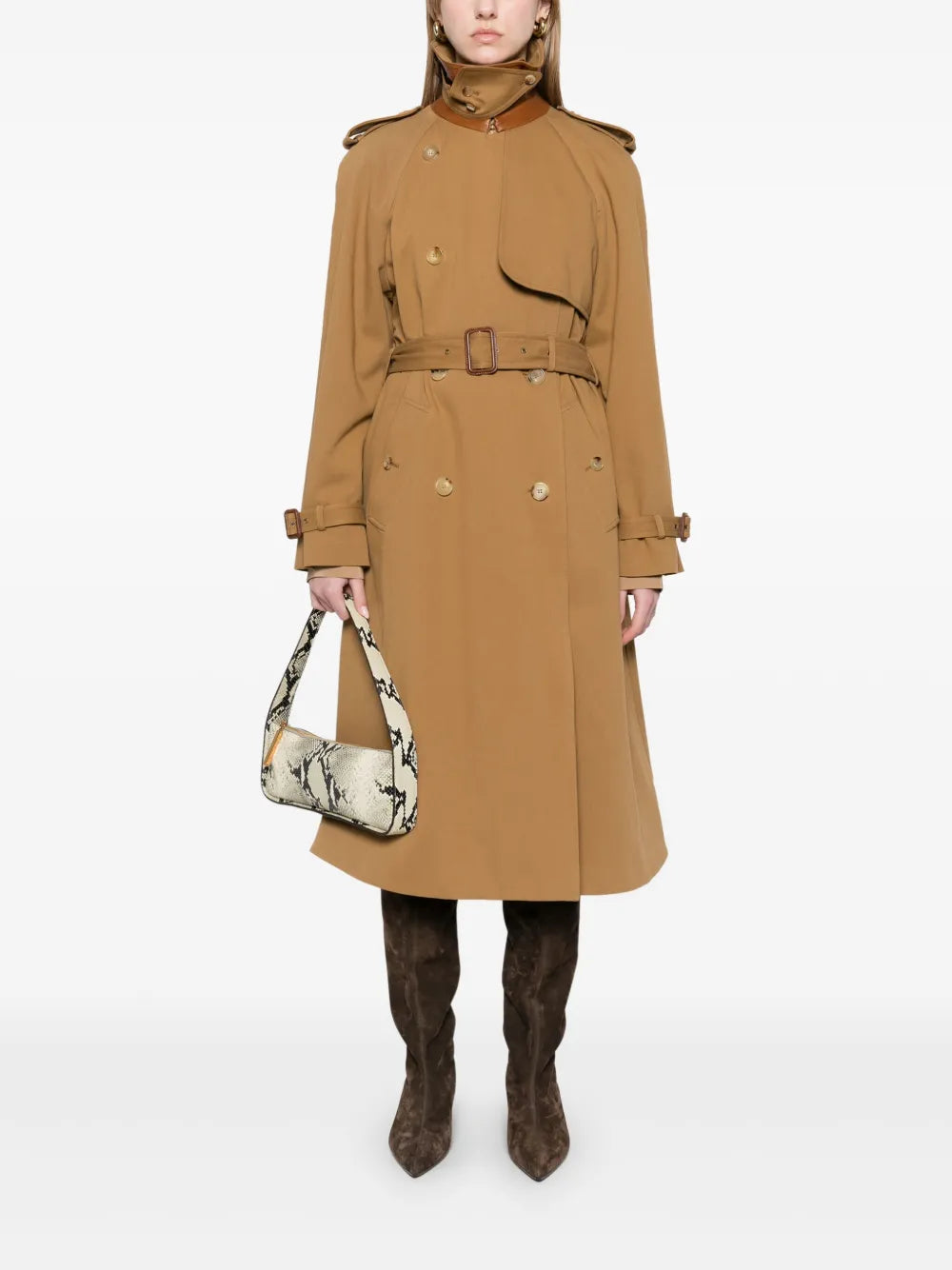 Gabardine Trench Coat
