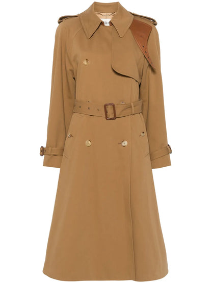 Gabardine Trench Coat