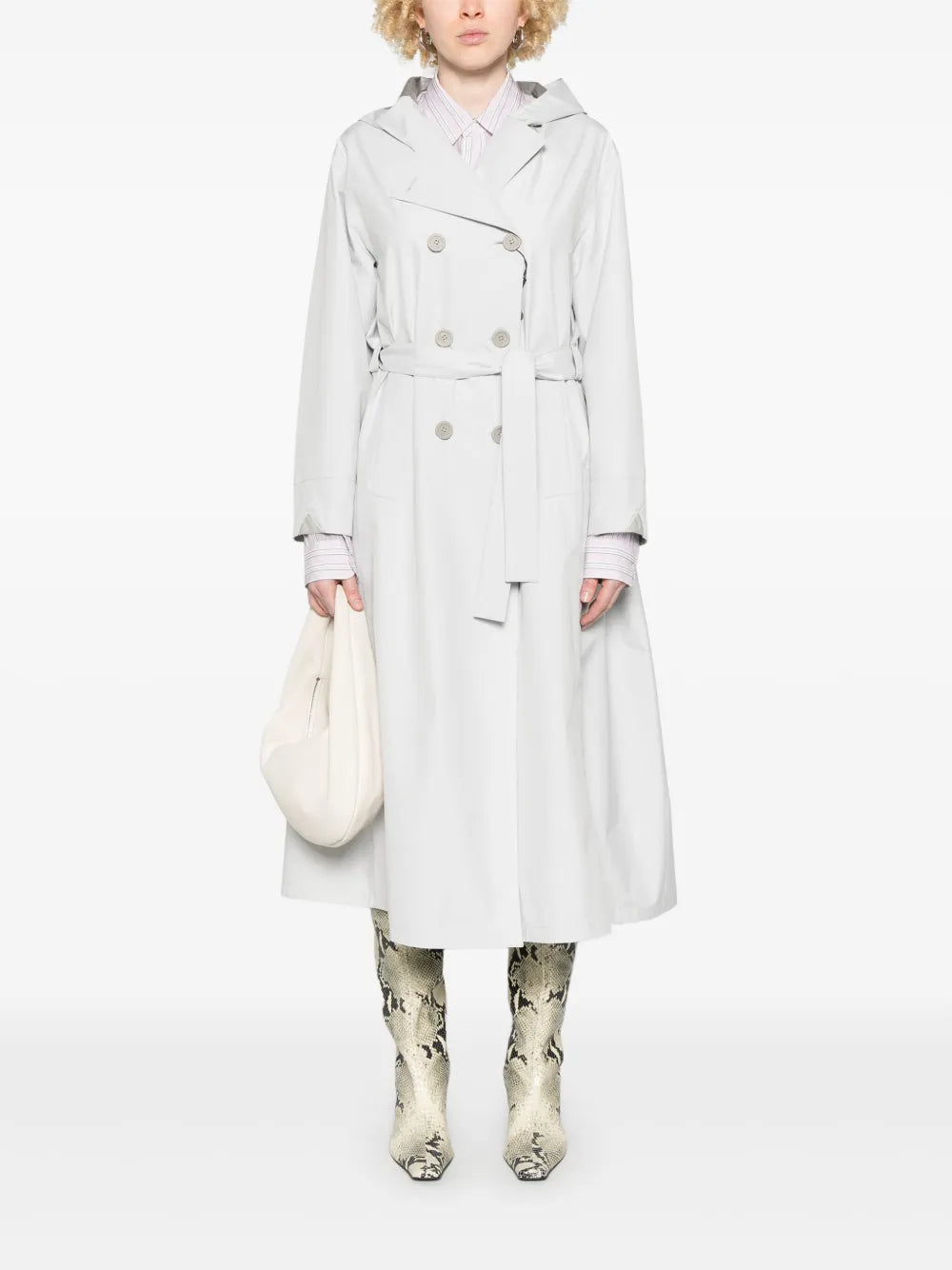 Hooded Trench Coat