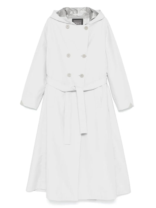 Hooded Trench Coat