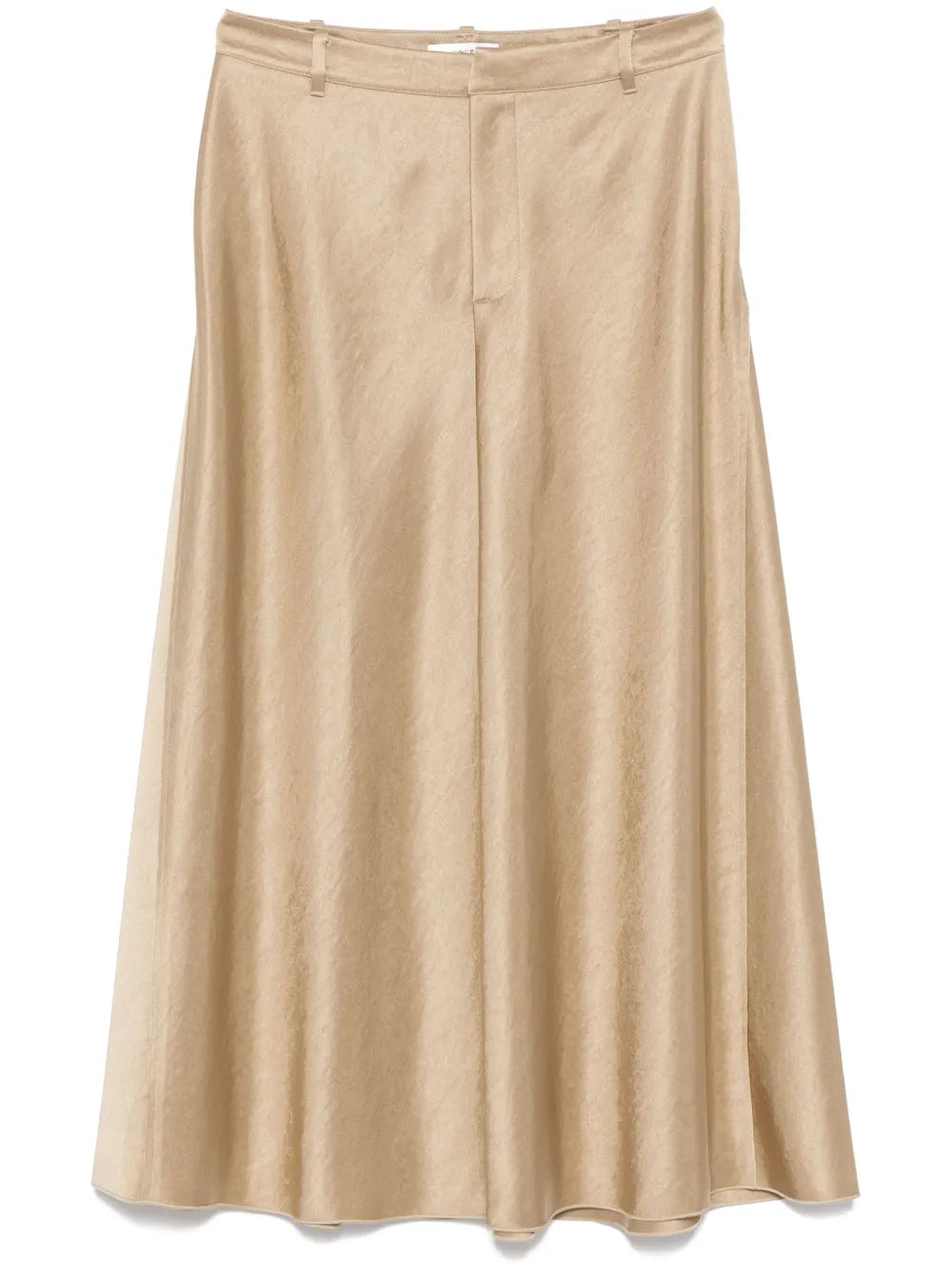 Satin Midi Skirt