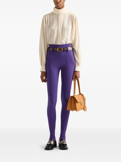 Scarf-Detail Shirt