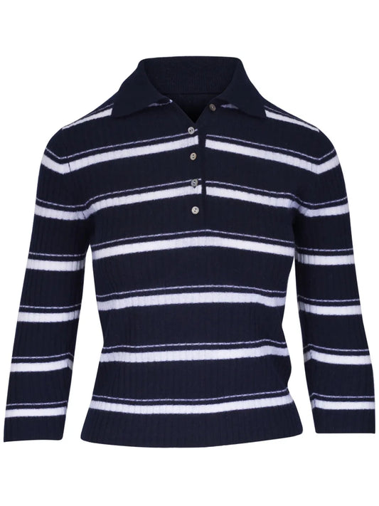 Striped Polo Jumper