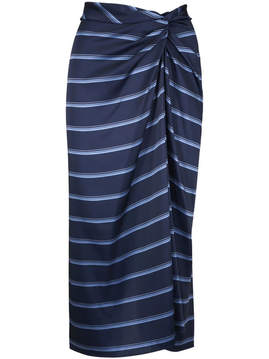 Twist-Detailing Skirt