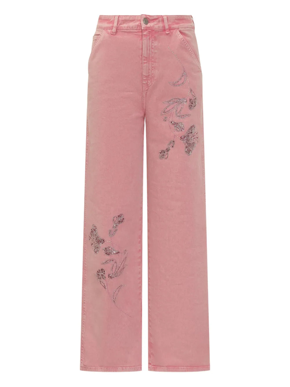 Cargo Straight-Leg Jeans