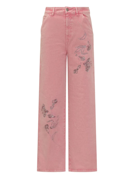 Cargo Straight-Leg Jeans