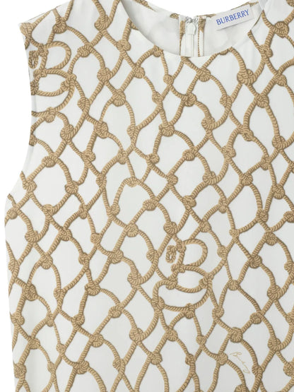 Knot-Pattern Dress