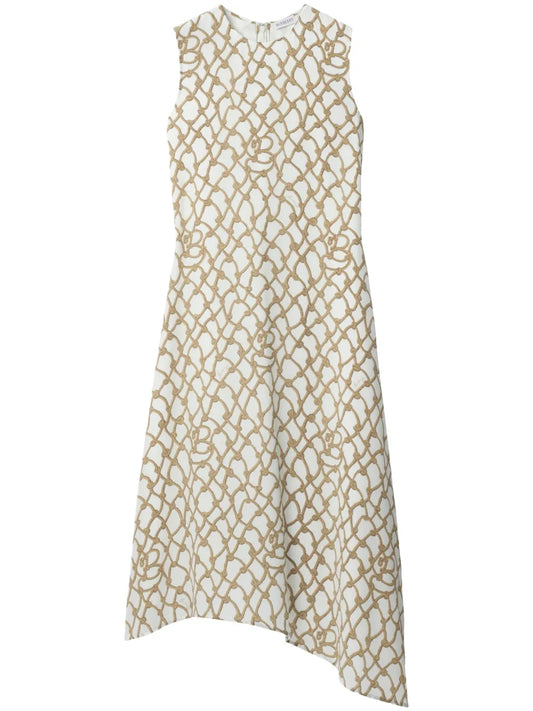 Knot-Pattern Dress