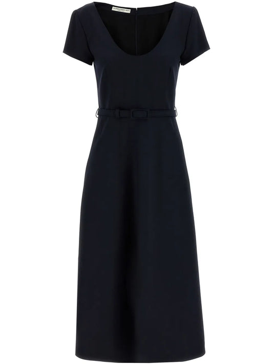 Belted Midi Dress