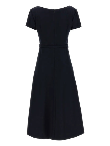Belted Midi Dress