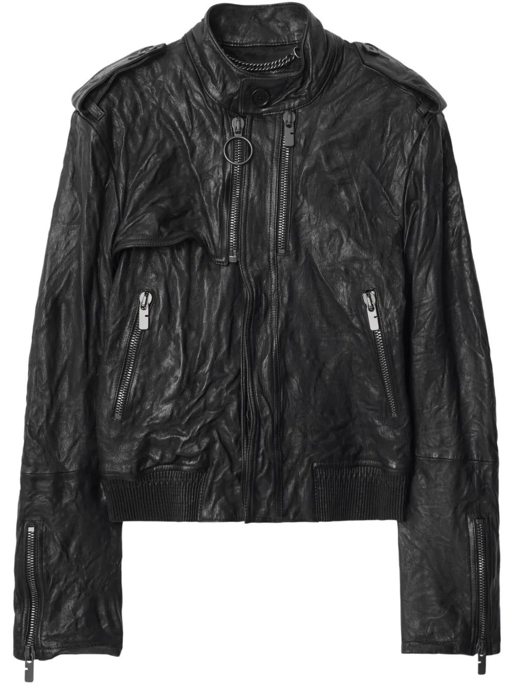 Leather Biker Jacket