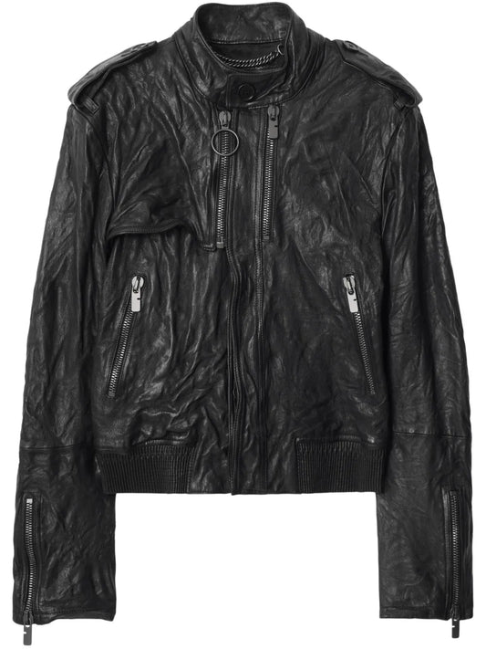 Leather Biker Jacket