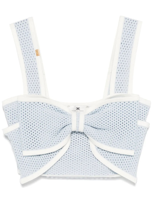 Bow-Detailed Crop Top