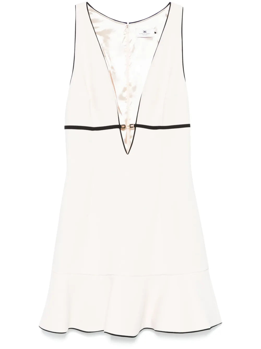 Crepe Mini Dress