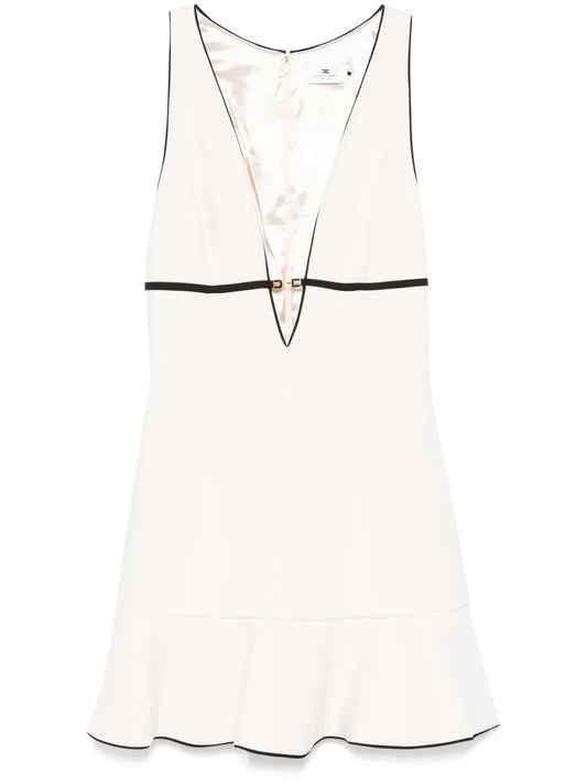 Crepe Mini Dress