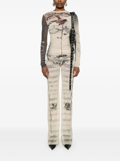 The “Tattoo Marinière” Trousers
