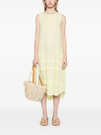 Linen Midi Dress