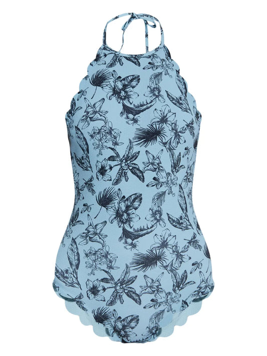 Floral-Print Swimsuit