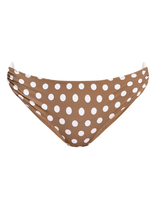 Dot-Print Bikini Set
