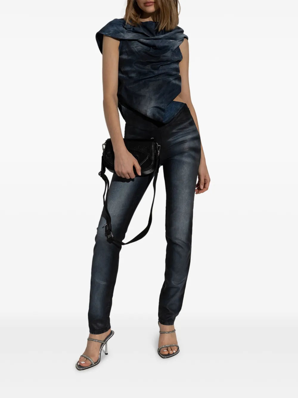 Asymmetric-Design Jumpsuit