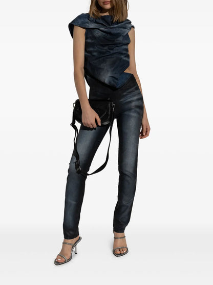 Asymmetric-Design Jumpsuit
