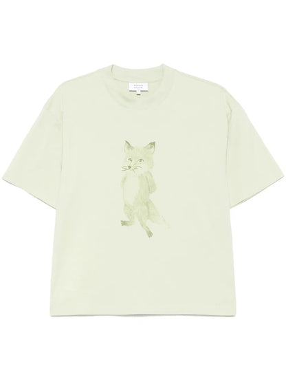 Lady Fox-Print T-Shirt