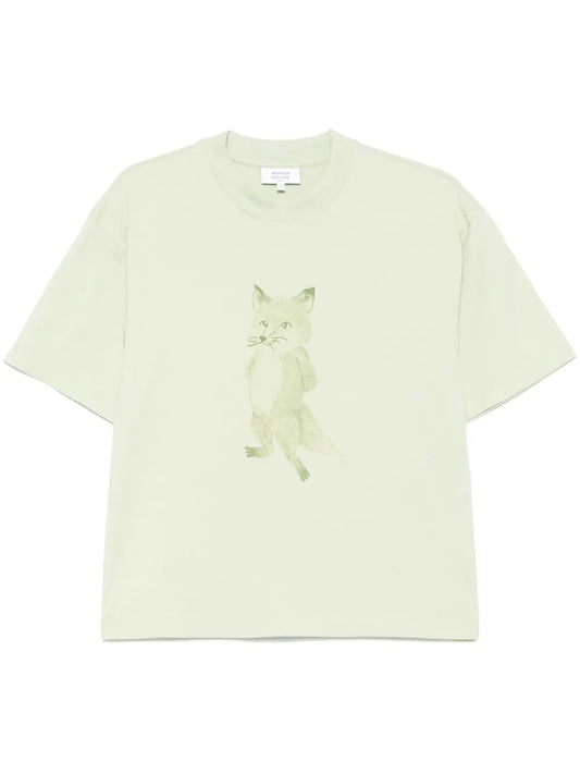 Lady Fox-Print T-Shirt