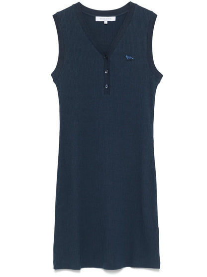 Baby Fox-Patch Mini Dress