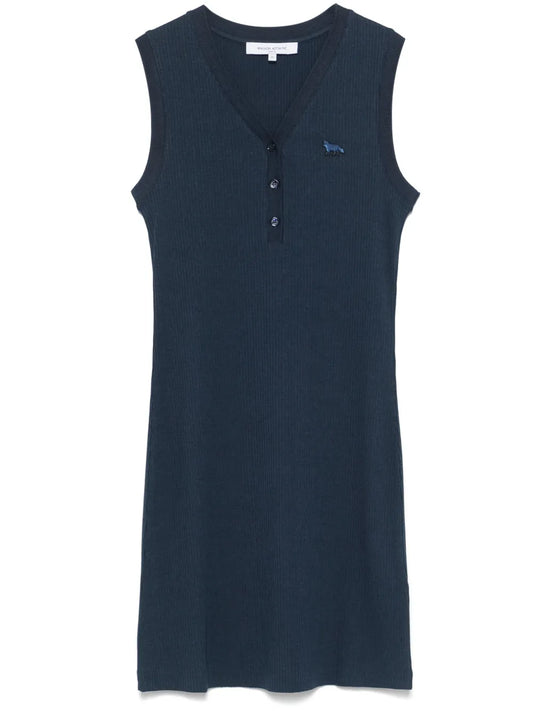 Baby Fox-Patch Mini Dress