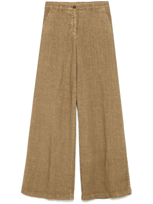 Linen Palazzo Trousers